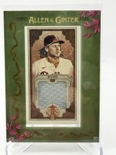 2025 Topps Allen & Ginter Allen & Ginter Mini Framed Relics Alec Bohm #MFR-AB card