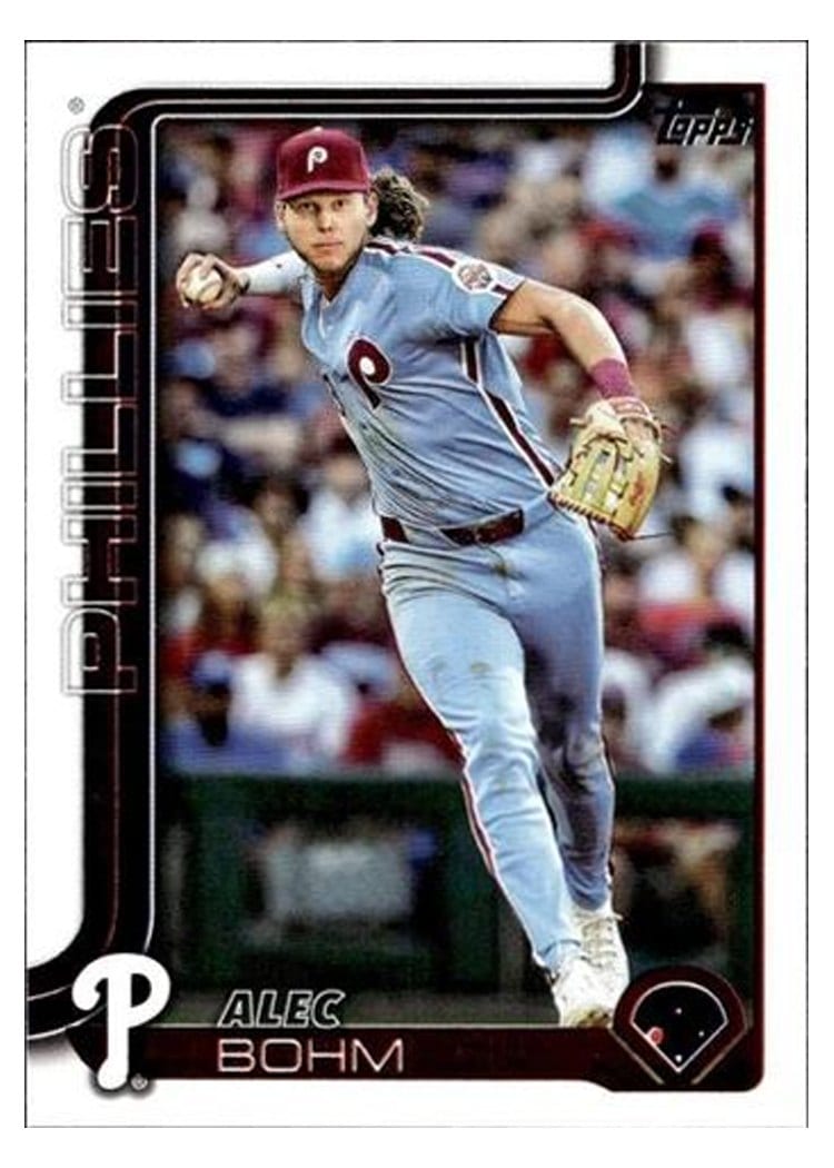 2025 Topps Base Set Alec Bohm #7 card