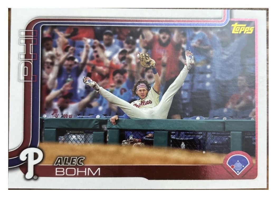 2025 Topps Base Set Alec Bohm #7 card