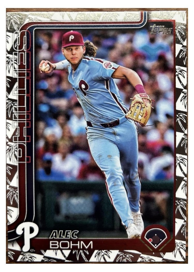 2025 Topps Base Set Alec Bohm #7 card