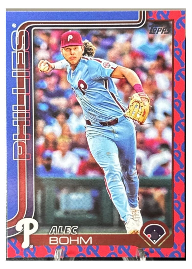 2025 Topps Base Set Alec Bohm #7 card