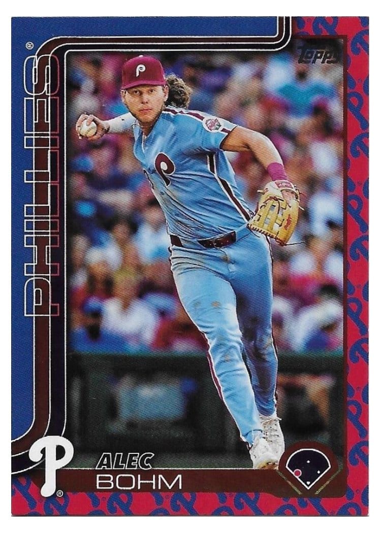 2025 Topps Base Set Alec Bohm #7 card