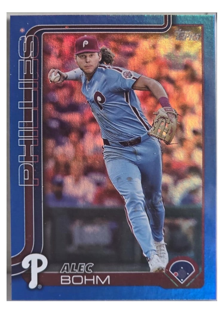 2025 Topps Base Set Alec Bohm #7 card