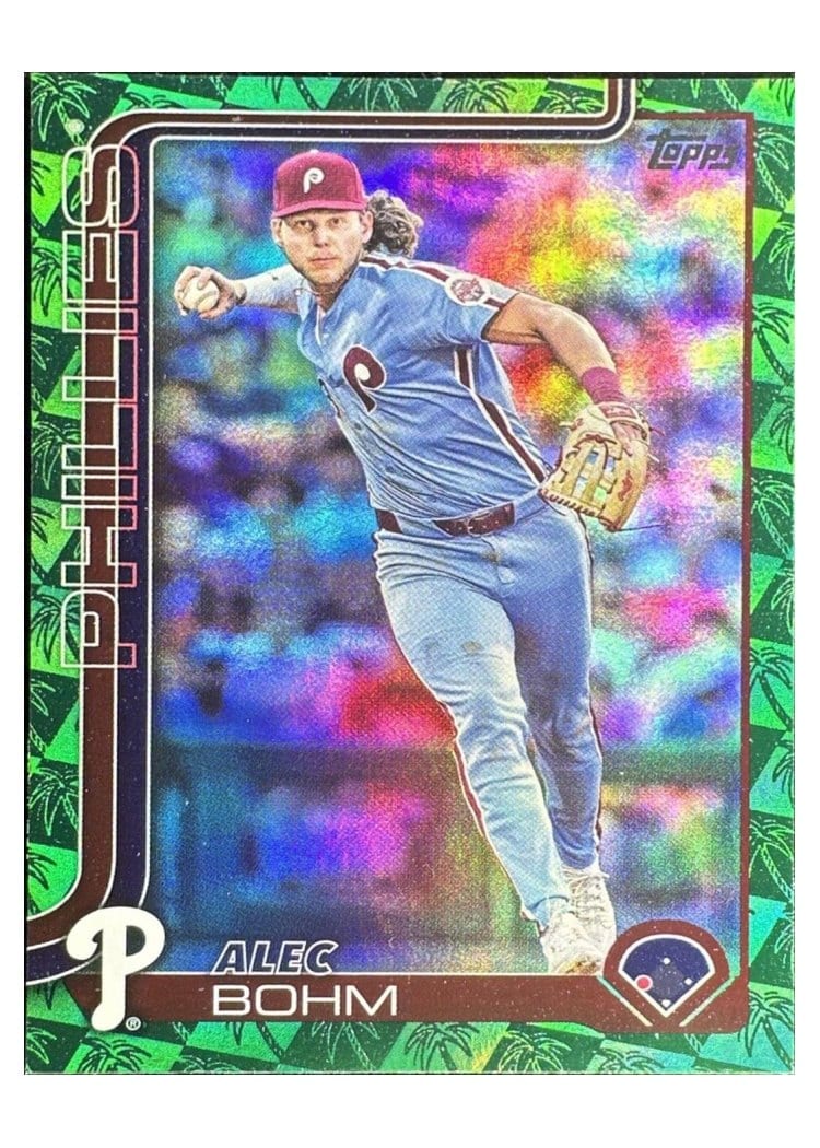 2025 Topps Base Set Alec Bohm #7 card