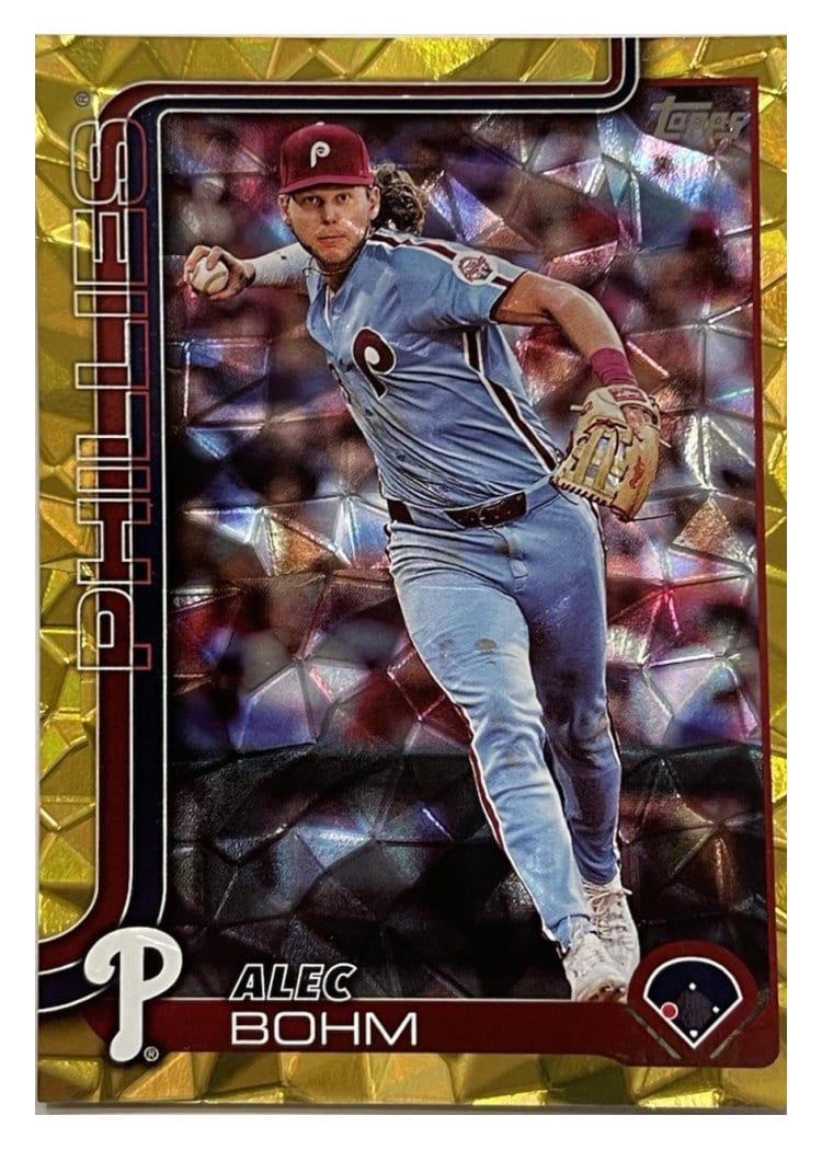 2025 Topps Base Set Alec Bohm #7 card