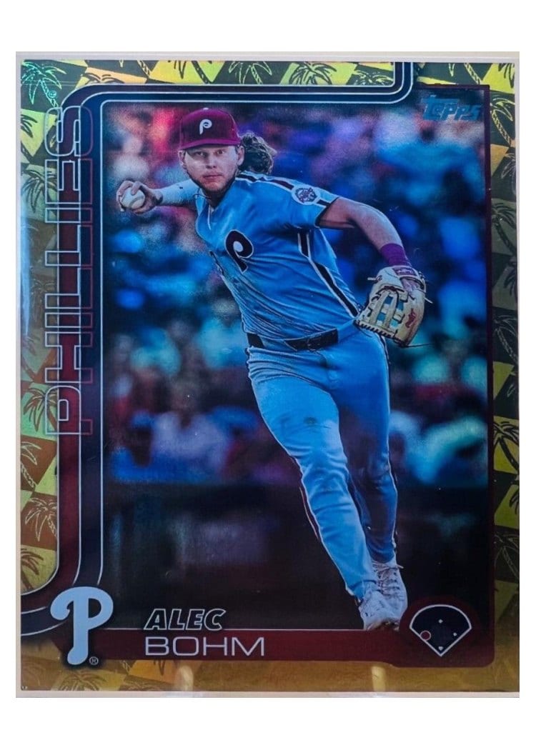 2025 Topps Base Set Alec Bohm #7 card