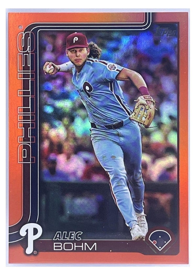 2025 Topps Base Set Alec Bohm #7 card