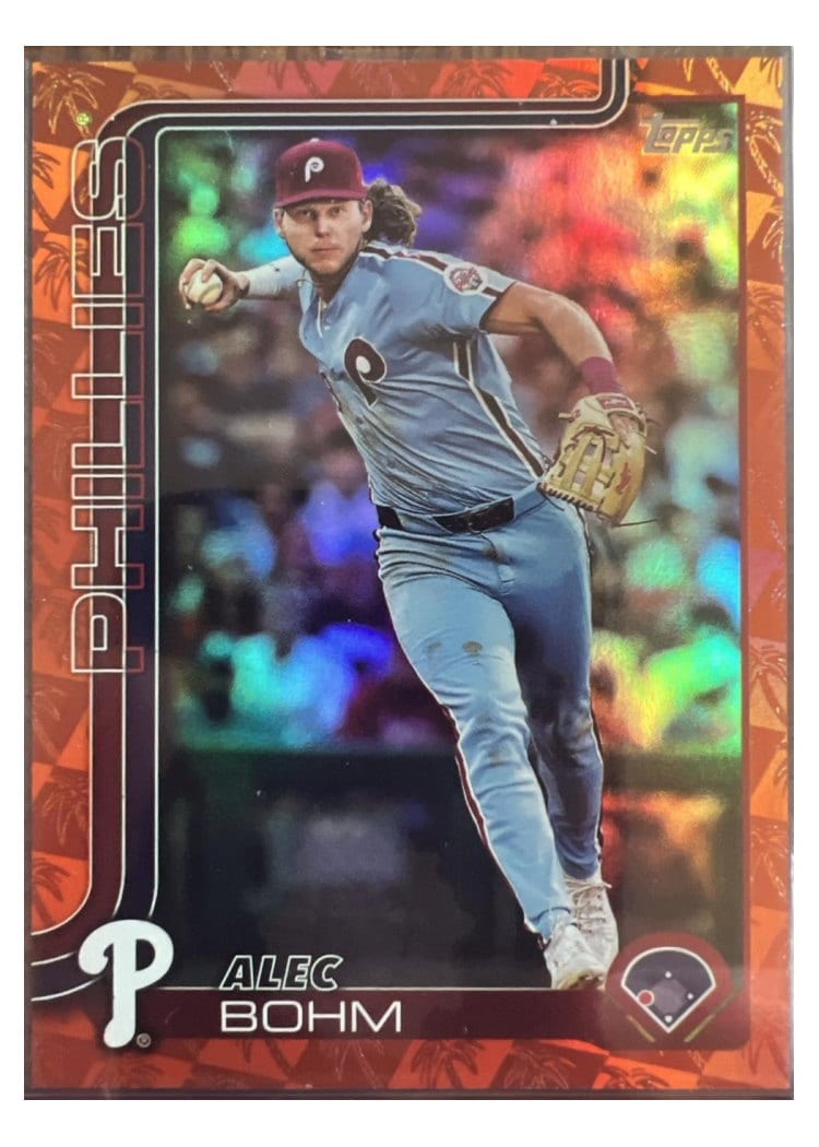 2025 Topps Base Set Alec Bohm #7 card