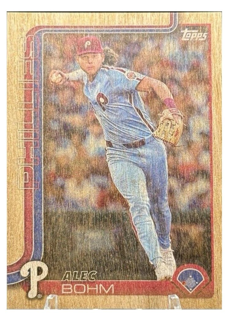 2025 Topps Base Set Alec Bohm #7 card