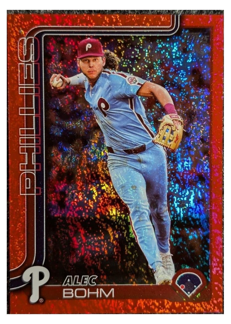 2025 Topps Base Set Alec Bohm #7 card