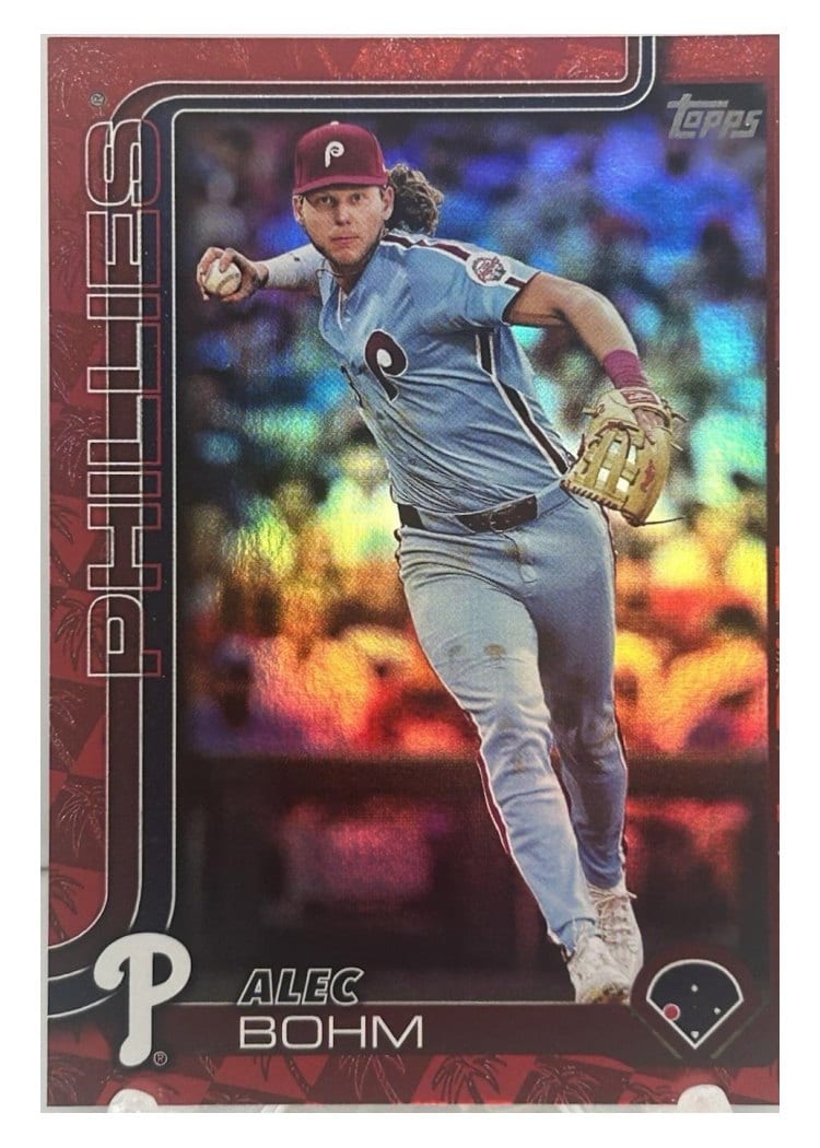 2025 Topps Base Set Alec Bohm #7 card