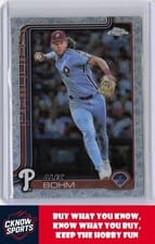 2025 Topps Chrome Logofractor Edition Base Set Alec Bohm #57 card