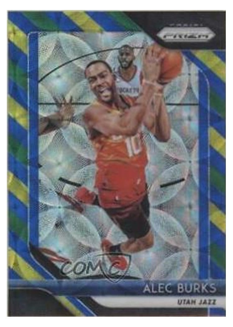 2018-19 Panini Prizm Base Set Alec Burks #203 card