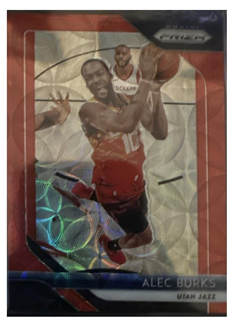 2018-19 Panini Prizm Base Set Alec Burks #203 card