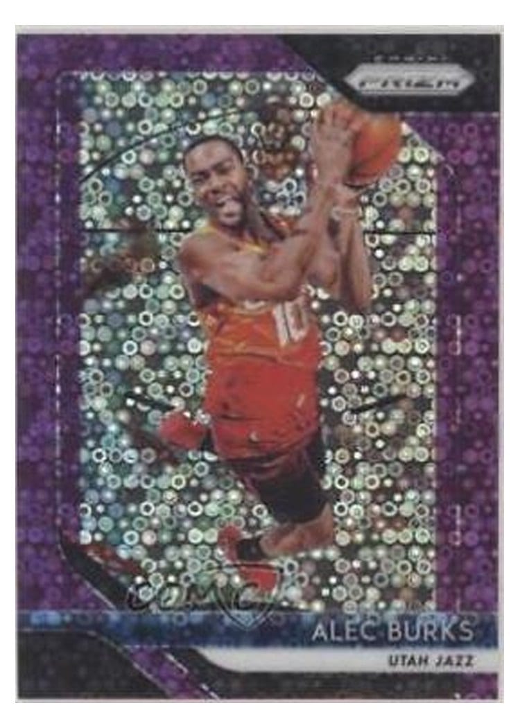 2018-19 Panini Prizm Base Set Alec Burks #203 card
