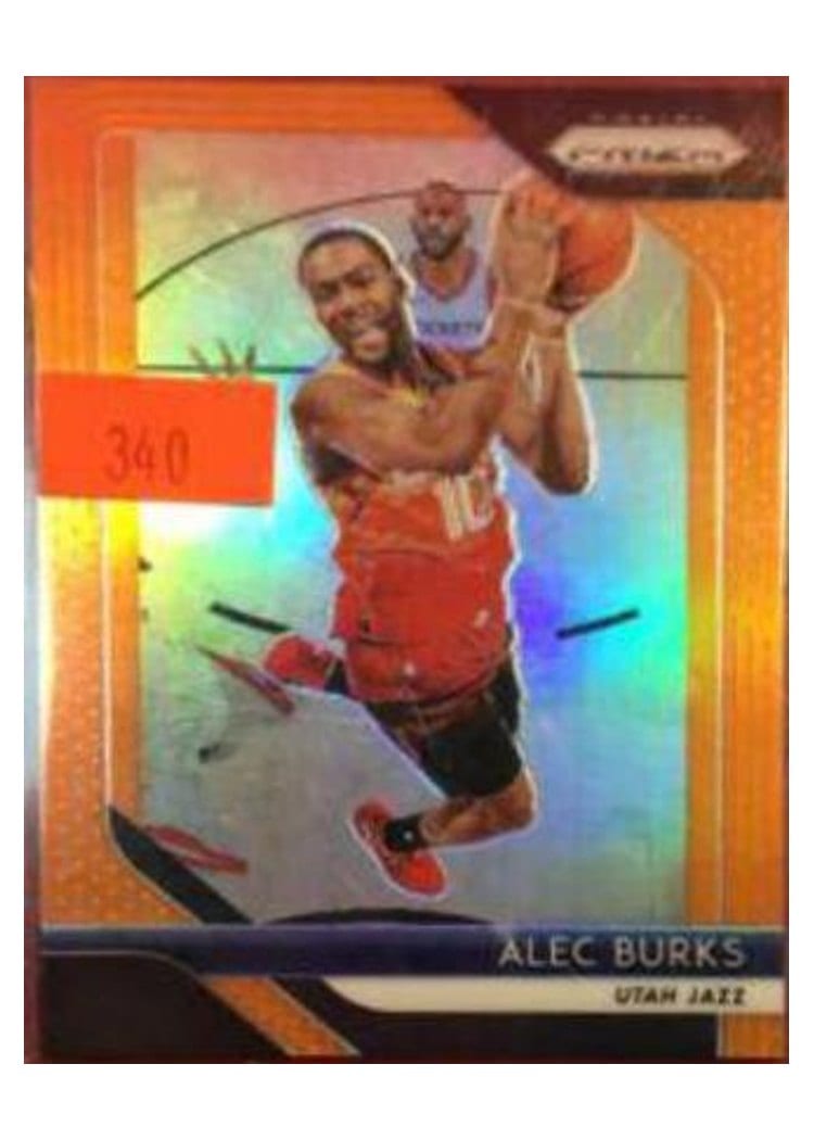 2018-19 Panini Prizm Base Set Alec Burks #203 card