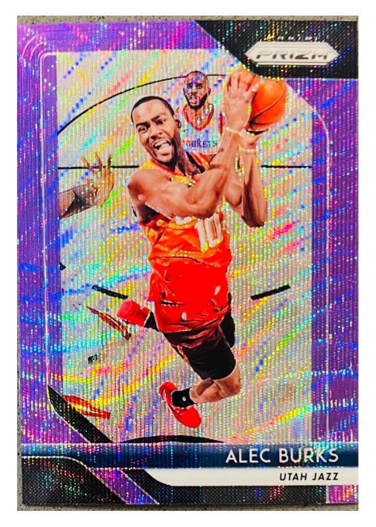 2018-19 Panini Prizm Base Set Alec Burks #203 card