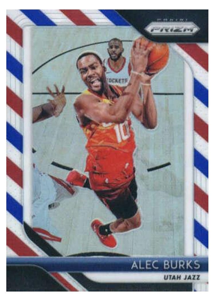 2018-19 Panini Prizm Base Set Alec Burks #203 card