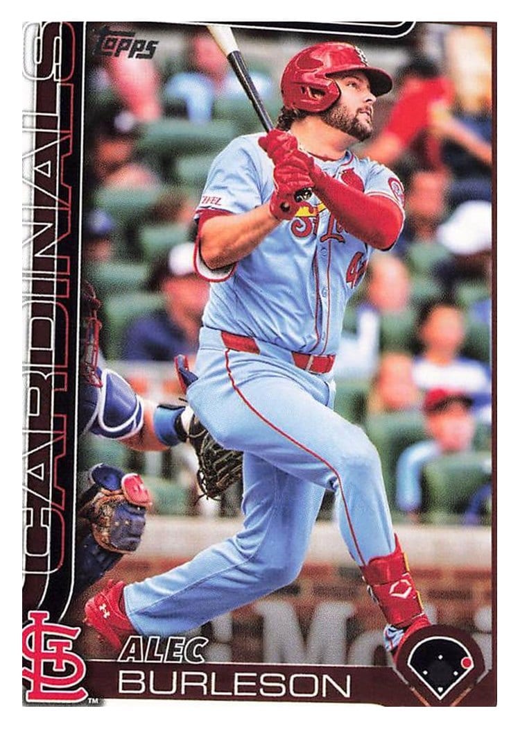 2025 Topps Base Set Alec Burleson #41 card
