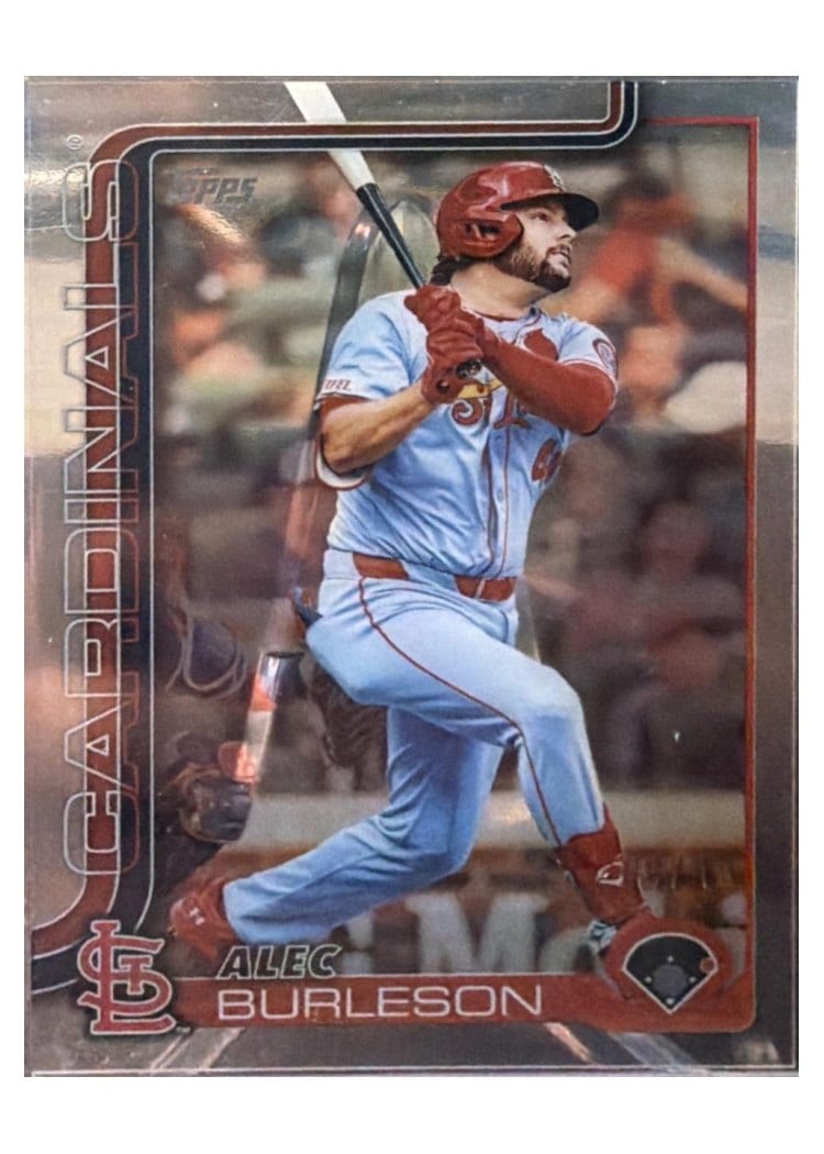 2025 Topps Base Set Alec Burleson #41 card