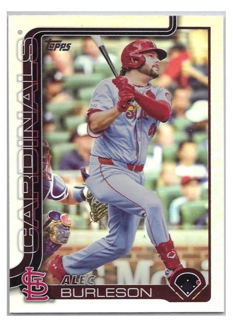2025 Topps Base Set Alec Burleson #41 card