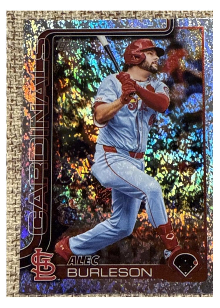 2025 Topps Base Set Alec Burleson #41 card