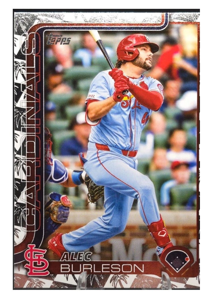 2025 Topps Base Set Alec Burleson #41 card