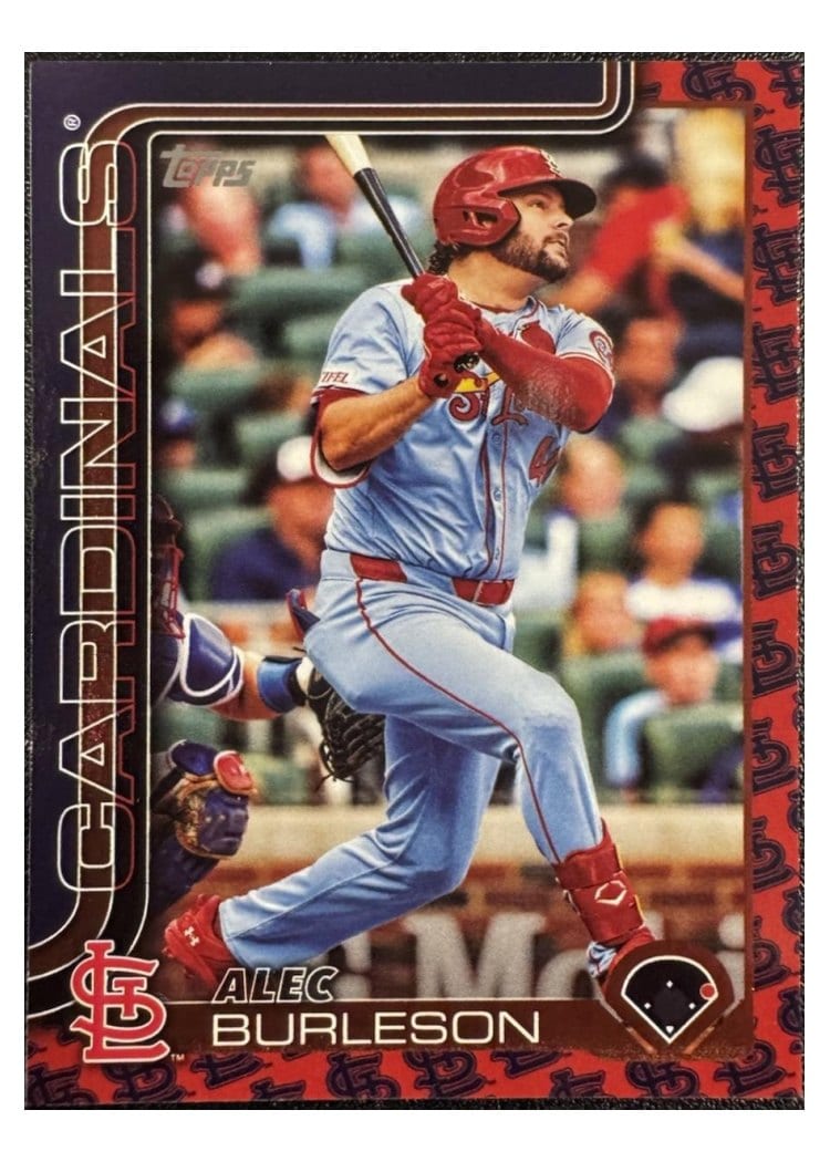 2025 Topps Base Set Alec Burleson #41 card