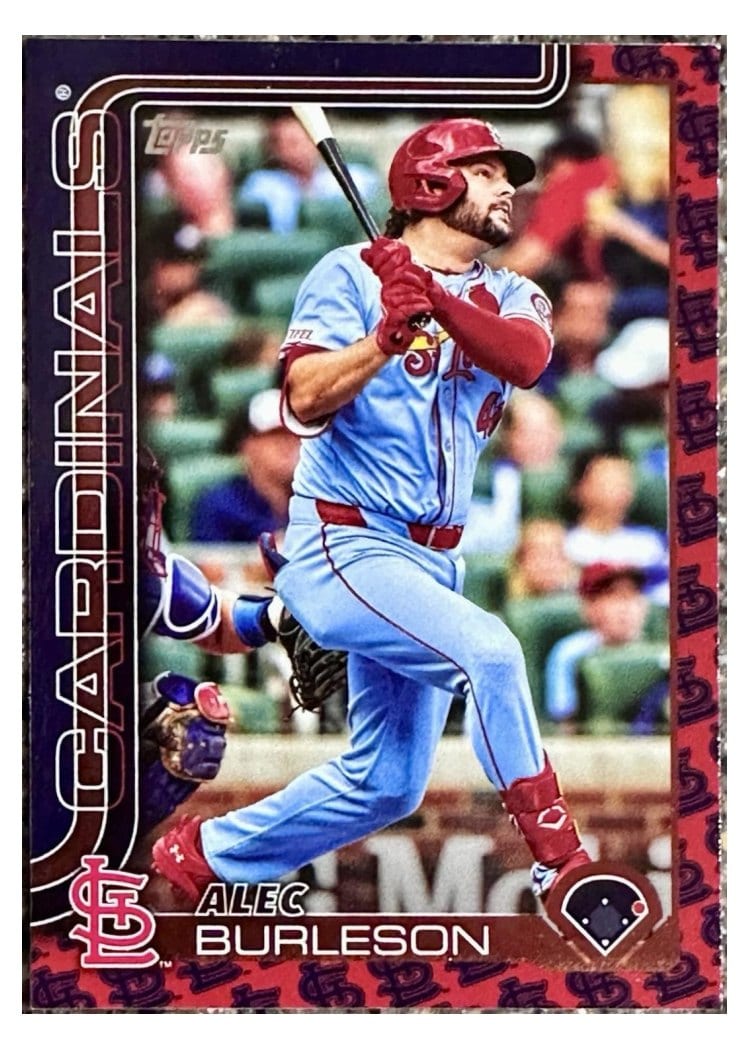 2025 Topps Base Set Alec Burleson #41 card