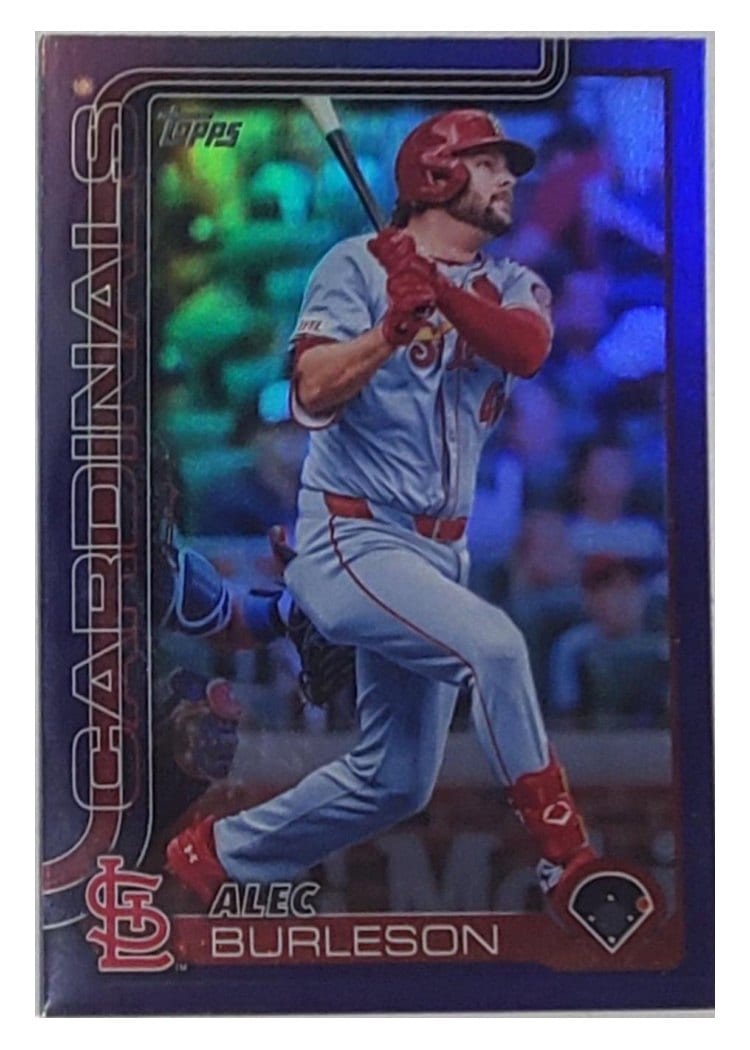 2025 Topps Base Set Alec Burleson #41 card