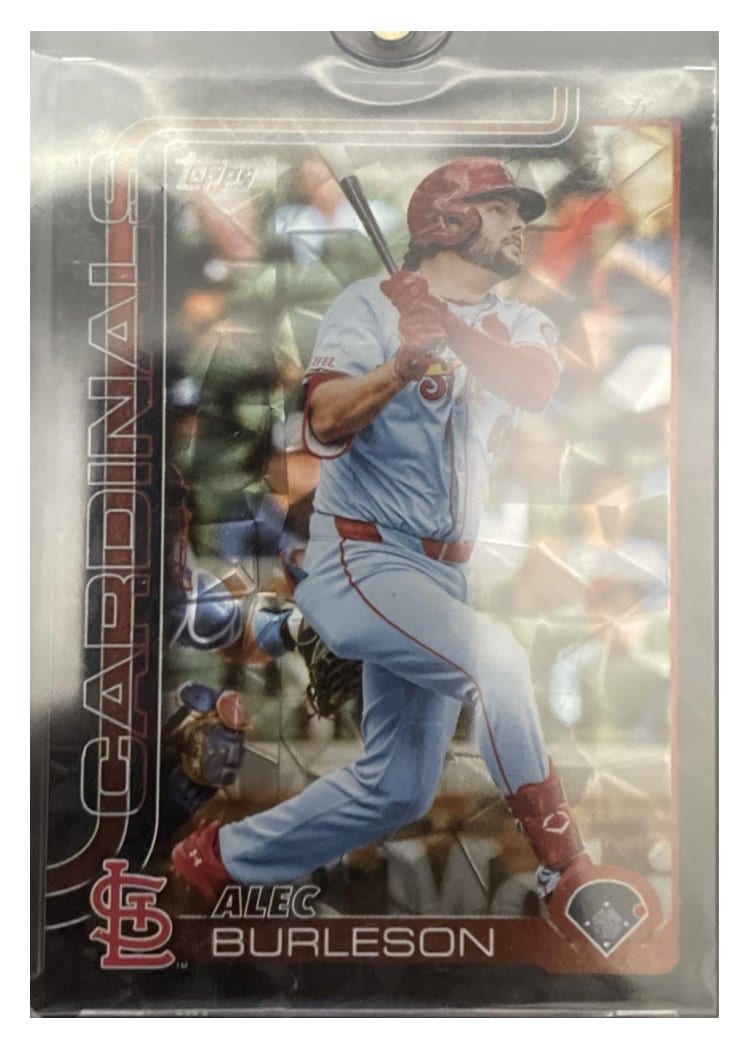 2025 Topps Base Set Alec Burleson #41 card