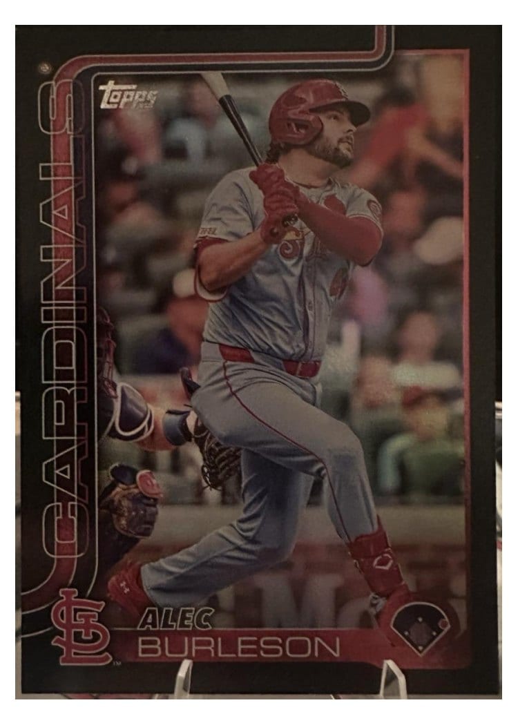 2025 Topps Base Set Alec Burleson #41 card