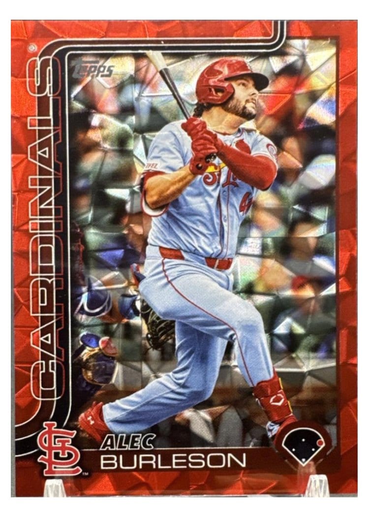 2025 Topps Base Set Alec Burleson #41 card