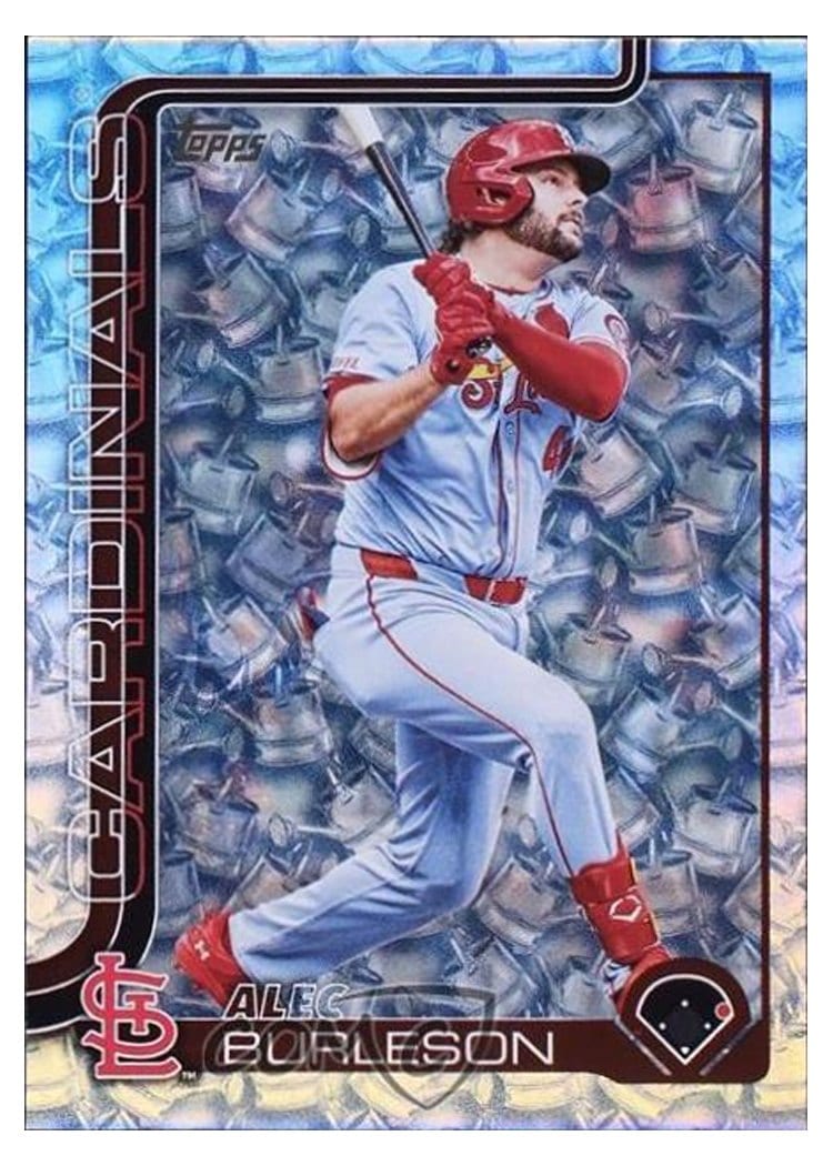 2025 Topps Base Set Alec Burleson #41 card