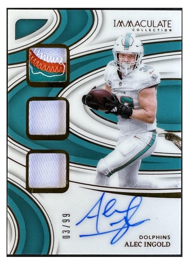 2024 Panini Immaculate Collection Immaculate Players Collection Autographs Alec Ingold #46 card
