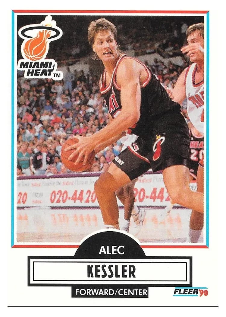1990 Fleer Update Alec Kessler #U-50 card