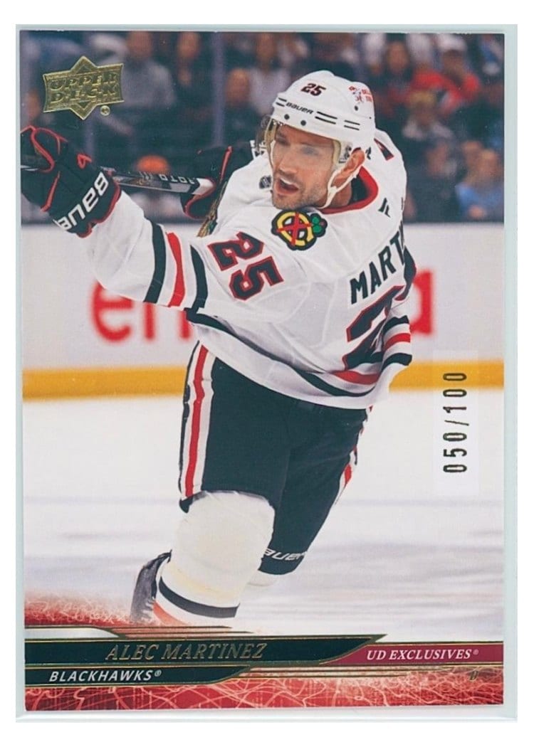 2024-25 Upper Deck Base Set Alec Martinez #529 card
