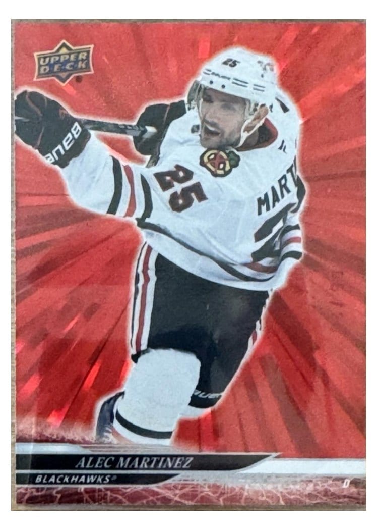2024-25 Upper Deck Base Set Alec Martinez #529 card