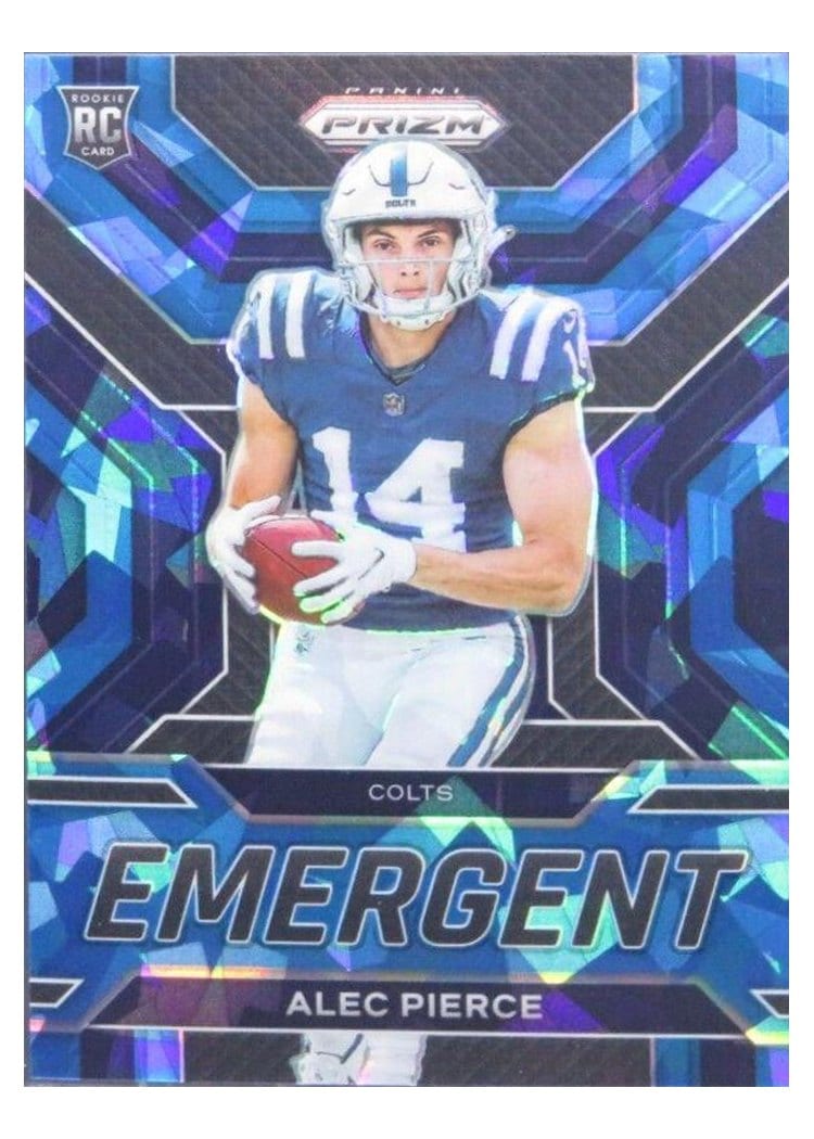 2022 Panini Prizm Base Set Alec Pierce #330 card