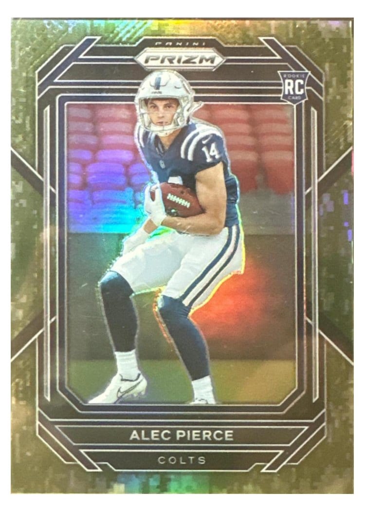 2022 Panini Prizm Base Set Alec Pierce #330 card