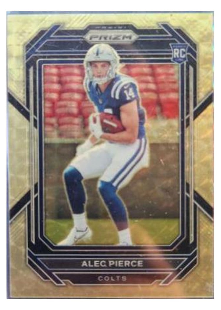 2022 Panini Prizm Base Set Alec Pierce #330 card