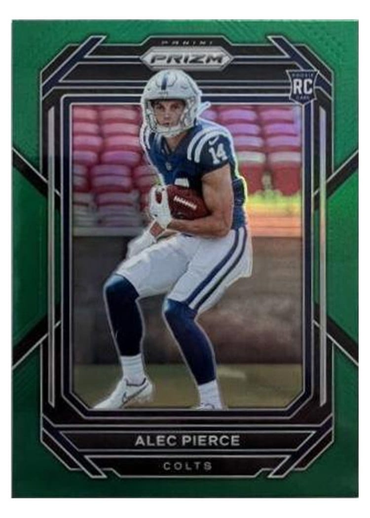 2022 Panini Prizm Base Set Alec Pierce #330 card