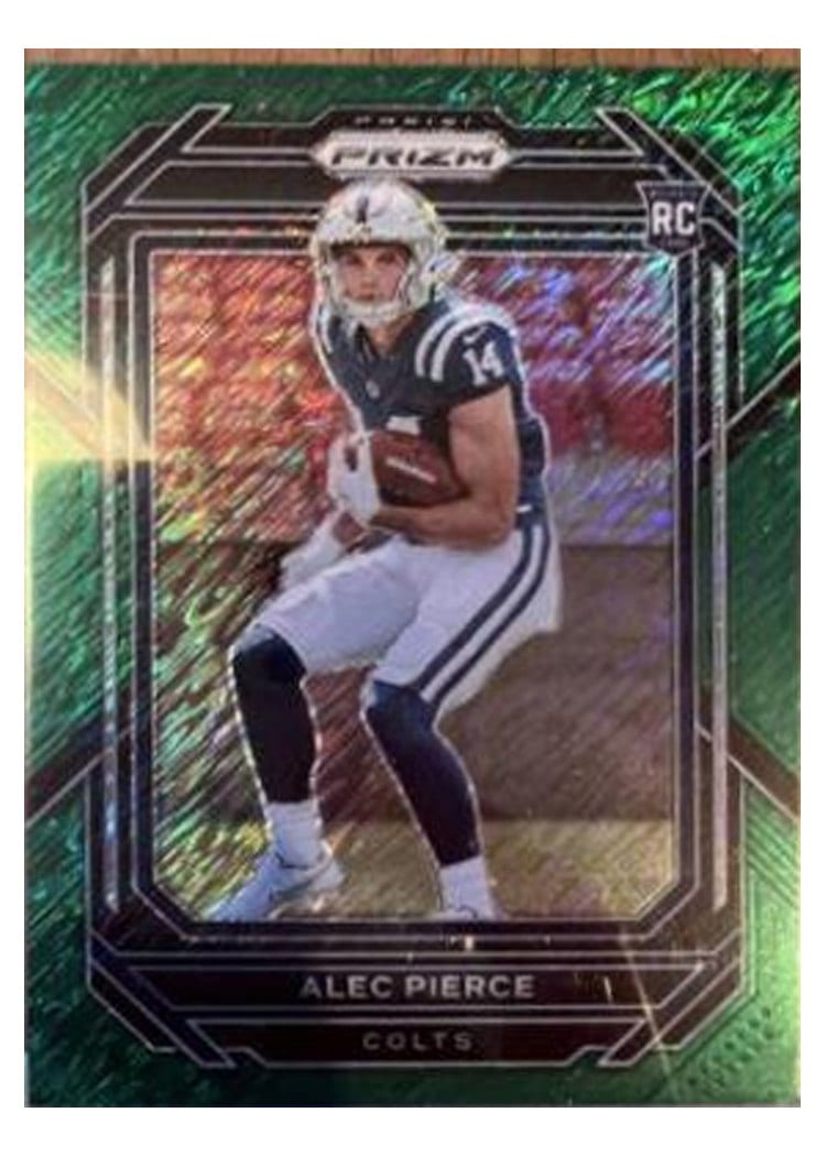 2022 Panini Prizm Base Set Alec Pierce #330 card