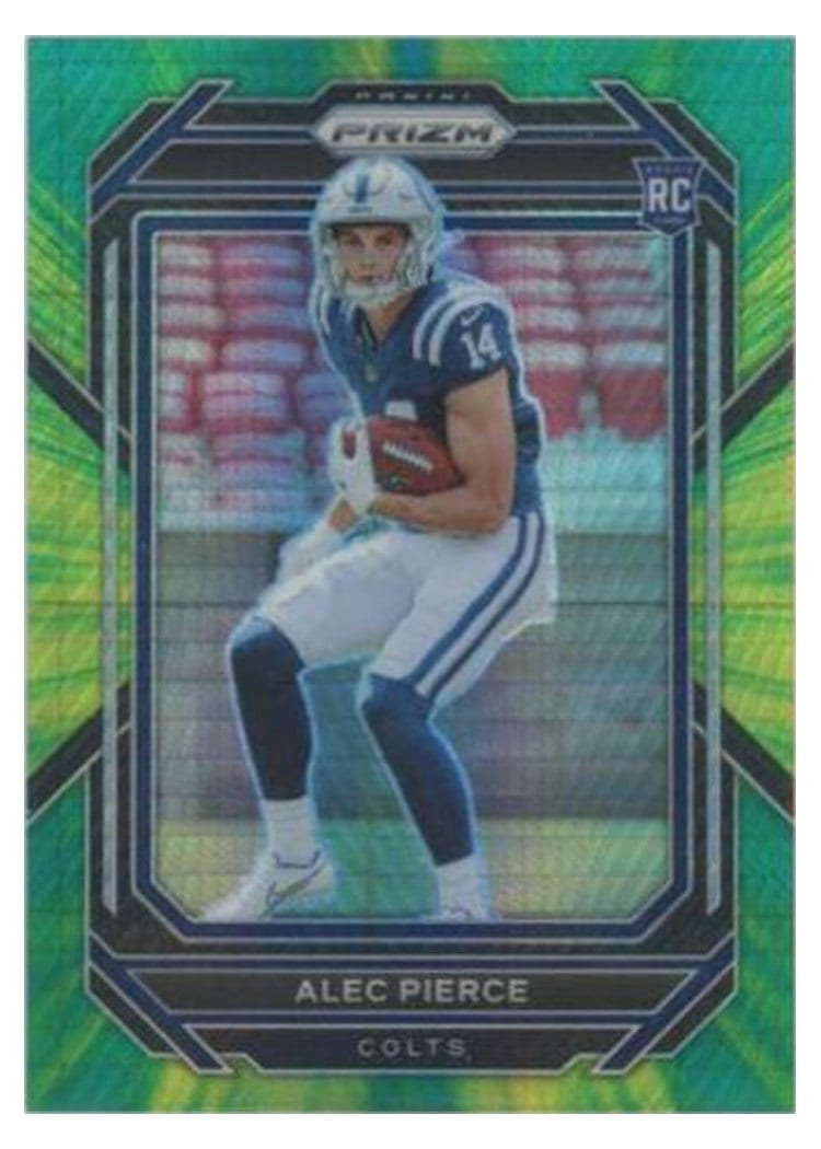 2022 Panini Prizm Base Set Alec Pierce #330 card