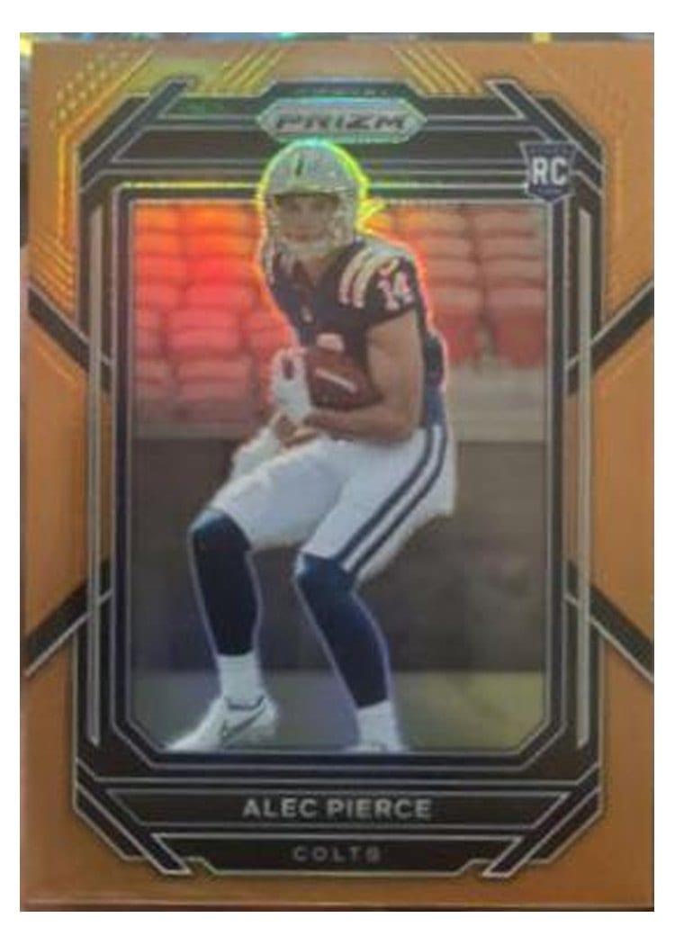 2022 Panini Prizm Base Set Alec Pierce #330 card