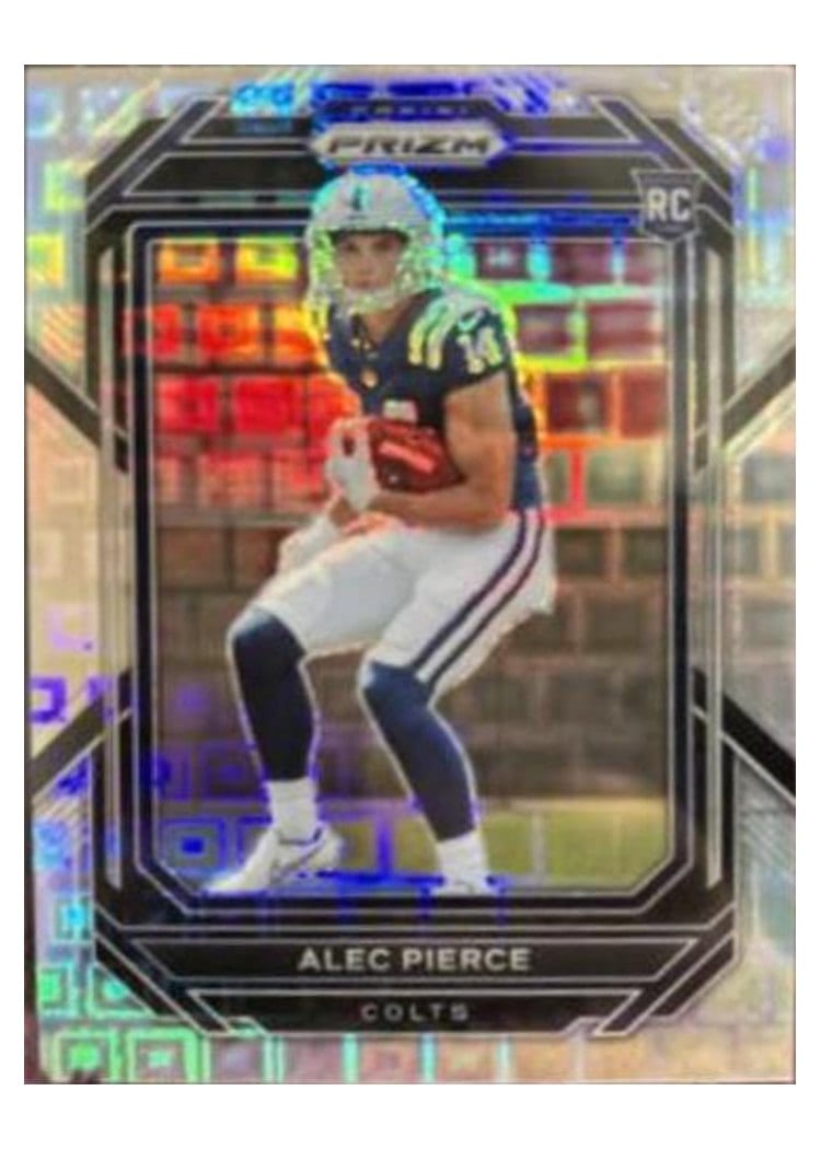 2022 Panini Prizm Base Set Alec Pierce #330 card