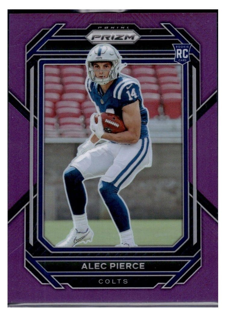 2022 Panini Prizm Base Set Alec Pierce #330 card
