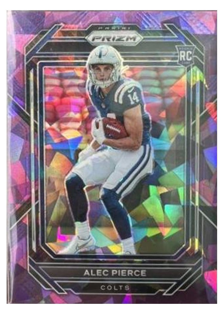 2022 Panini Prizm Base Set Alec Pierce #330 card
