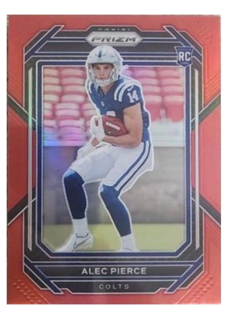 2022 Panini Prizm Base Set Alec Pierce #330 card