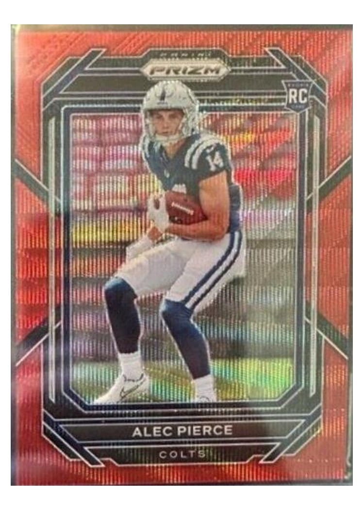 2022 Panini Prizm Base Set Alec Pierce #330 card